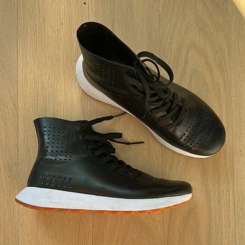 NOBULL limited edition leather high top trainers women’s 9 men’s 7.5